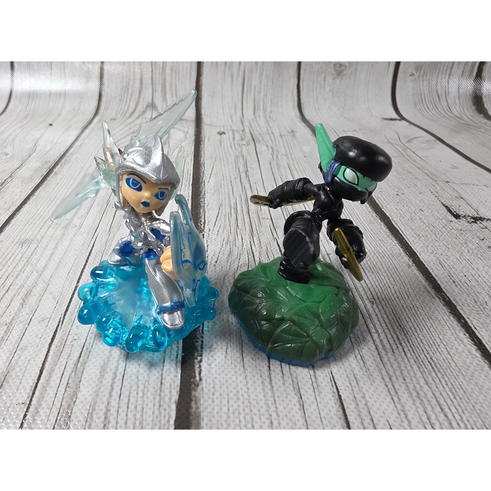 Skylanders Swap Force Blizzard Chill & Stealth Elf Figures Lot Activision